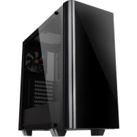 Carcasa Thermaltake View 21 Tempered Glass Edition, Negru