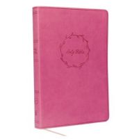 Kjv, Thinline Bible, Leathersoft, Pink, Red Letter Edition, Comfort Print - Thomas Nelson