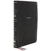 Nkjv, Thinline Bible, Large Print, Leathersoft, Black, Thumb Indexed, Comfort Print: Holy Bible, New King James Version - Thomas Nelson
