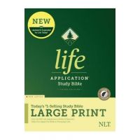 NLT Life Application Study Bible, Third Edition, Large Print (Red Letter, Hardcover, Indexed) - Tyndale