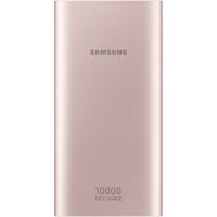 Acumulator extern Samsung EB-P1100B, 10000 mAh, Dual USB, Roz
