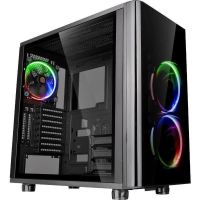 Carcasa Thermaltake View 31 Tempered Glass RGB Edition, Negru