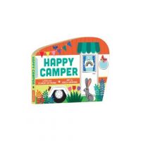 Happy Camper Shaped Board Book: Bk Board Happy Camper - Mudpuppy