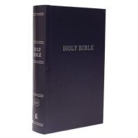 KJV, Pew Bible, Hardcover, Blue, Red Letter Edition - Thomas Nelson