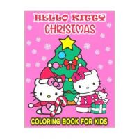 HELLO KITTY CHRISTMAS coloring book FOR KIDS: Anxiety CHRISTMAS Coloring Books For Adults And Kids Relaxation And Stress Relief - Fatima Coloring