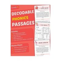 Decodable Phonics Passages Grade 2: Strengthen Reading and Comprehension Skills for Kids, Fun and Engaging Decodable Texts and More with Phonics and S - Jed Dolton