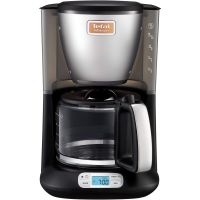 Cafetiera Tefal Maison CM461811, 1000 W, 1.25 l, 15 cesti, Negru