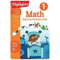 First Grade Math Big Fun Practice Pad - Highlights Learning
