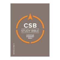 CSB Study Bible, Hardcover: Red Letter, Study Notes and Commentary, Illustrations, Ribbon Marker, Sewn Binding, Easy-To-Read Bible Serif Type - Csb Bibles By Holman