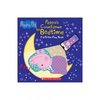 Countdown to Bedtime (Media Tie-In): Lift-The-Flap Book with Flashlight (Peppa Pig) - Scholastic