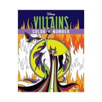 Disney Villains Color-By-Number - Editors Of Thunder Bay Press
