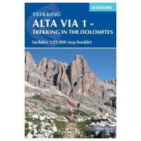 Alta Via 1 - Trekking in the Dolomites: Includes 1:25,000 Map Booklet - Gillian Price