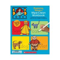 Bob Books - Wipe-Clean Workbook: Beginning Readers Phonics, Ages 4 and Up, Kindergarten (Stage 1: Starting to Read) - Lynn Maslen Kertell