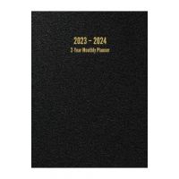 2023 - 2024 2-Year Monthly Planner: 24-Month Calendar (Black) - Large - I. S. Anderson