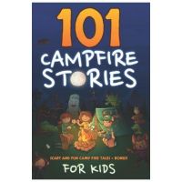101 Campfire Stories For Kids: Scary, Spooky, Ghost, Horror & Funny Tales + Bonus Activities - Purple Central