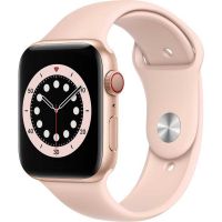 Apple Watch Series 6 GPS + Cellular, 44mm, Gold, Aluminium Case, Pink Sand Sport Band