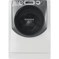 Masina de spalat rufe slim Hotpoint AQS73D28S EU/B N, 1200 RPM, 7 kg, Clasa D, (clasificare energetica veche Clasa A+++)