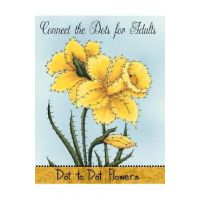 Connect the Dots for Adults: Dot to Dot Flowers - Mindful Coloring Books