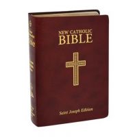 New Catholic Bible--Medium Print (Burgundy) - Catholic Book Publishing Corp