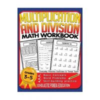Multiplication and Division Math Workbook for 3rd 4th 5th Grades: Basic Concepts, Word Problems, Skill-Building Practice, Everyday Practice Exercises - Scholastic Panda Education