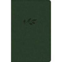 NASB Large Print Personal Size Reference Bible, Olive Leathertouch - Holman Bible Publishers