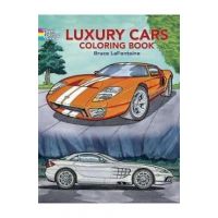 Luxury Cars Coloring Book