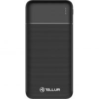 Acumulator extern Tellur PBC202, 20000 mAh, Negru