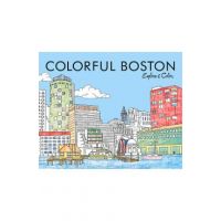 Colorful Boston: Explore & Color - Laura Lahm