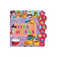 First Words: Interactive Children's Sound Book with 10 Buttons - Igloobooks