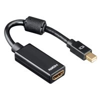 Adaptor Hama Mini DisplayPort - HDMI, Universal, Full-HD 1080p, Negru