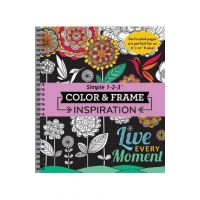 Color & Frame - Inspiration (Adult Coloring Book) - New Seasons