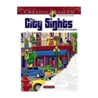Creative Haven City Sights Color By Number