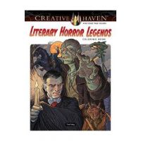 Creative Haven Literary Horror Legends Coloring Book - Tim Foley