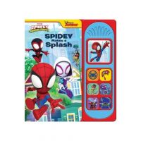 Disney Junior Marvel Spidey and His Amazing Friends: Spidey Makes a Splash Sound Book - Pi Kids