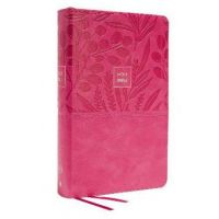 Kjv, Personal Size Large Print Single-Column Reference Bible, Leathersoft, Pink, Red Letter, Comfort Print: Holy Bible, King James Version - Thomas Nelson