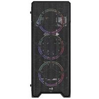 Carcasa Aerocool Ore Tempered Glass, Mid-Tower, fara sursa, ATX, Negru