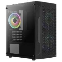 Carcasa Aerocool Trinity Mini V2, Mini Tower, fara sursa, mATX, Negru