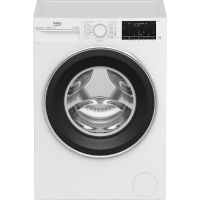 Masina de spalat rufe Beko B5WF U78435 WB, 8 kg, 1400 rpm, SteamCure, Recycled Tub, HomeWhiz, Motor ProSmart Inverter, Aquawave, Blocare acces copii, Anti-Sifonare, Clasa C