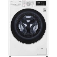 Masina de spalat rufe Slim LG F2WV5S8S1E, 8.5 kg, 1200 rpm, Motor AI Direct Drive, Steam, TurboWash, ThinQ, Clasa C