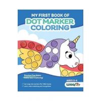 My First Book of Dot Marker Coloring: (Preschool Prep; Dot Marker Coloring Sheets with Turtles, Planets, and More) (Ages 2 - 4) - Woo! Jr. Kids Activities
