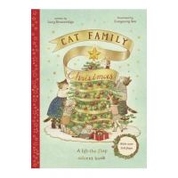 Cat Family Christmas: An Advent Lift-The-Flap Book (with Over 140 Flaps) - Lucy Brownridge
