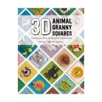 3D Animal Granny Squares: Over 30 Creature Crochet Patterns for Pop-Up Granny Squares - Celine Semaan