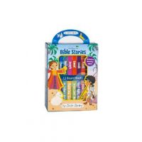 My Little Library: Bible Stories (12 Board Books & 3 Downloadable Apps!) - Little Grasshopper Books