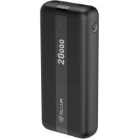 Acumulator extern Tellur PBC203, 20000 mAh, 2 x USB + Type-C + MicroUSB, Negru