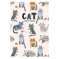Cat Lover's Blank Journal: A Cute Journal of Cat Whiskers and Diary Notebook Pages (Cat Lovers, Kittens, Daydreamers) - Aria Jones
