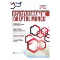 Revista Romana de Dreptul Muncii Nr.6/2022