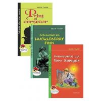 Pachet: Aventurile lui Huckleberry Finn + Print si cersetor + Aventurile lui Tom Sawyer - Mark Twain