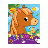 Ferma. Carte de activitati si colorat