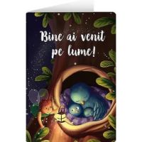 Felicitare: Bine ai venit pe lume. Insomniac