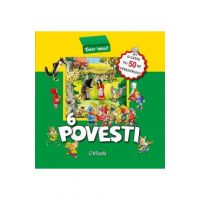 6 povesti. O carte cu 50 de ferestruici - Tony Wolf, Anna Casalis